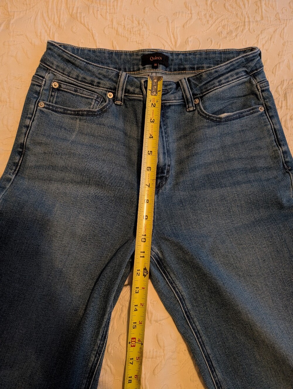 Quince Women's Bella Straight Leg Jean - Picture 5 of 6